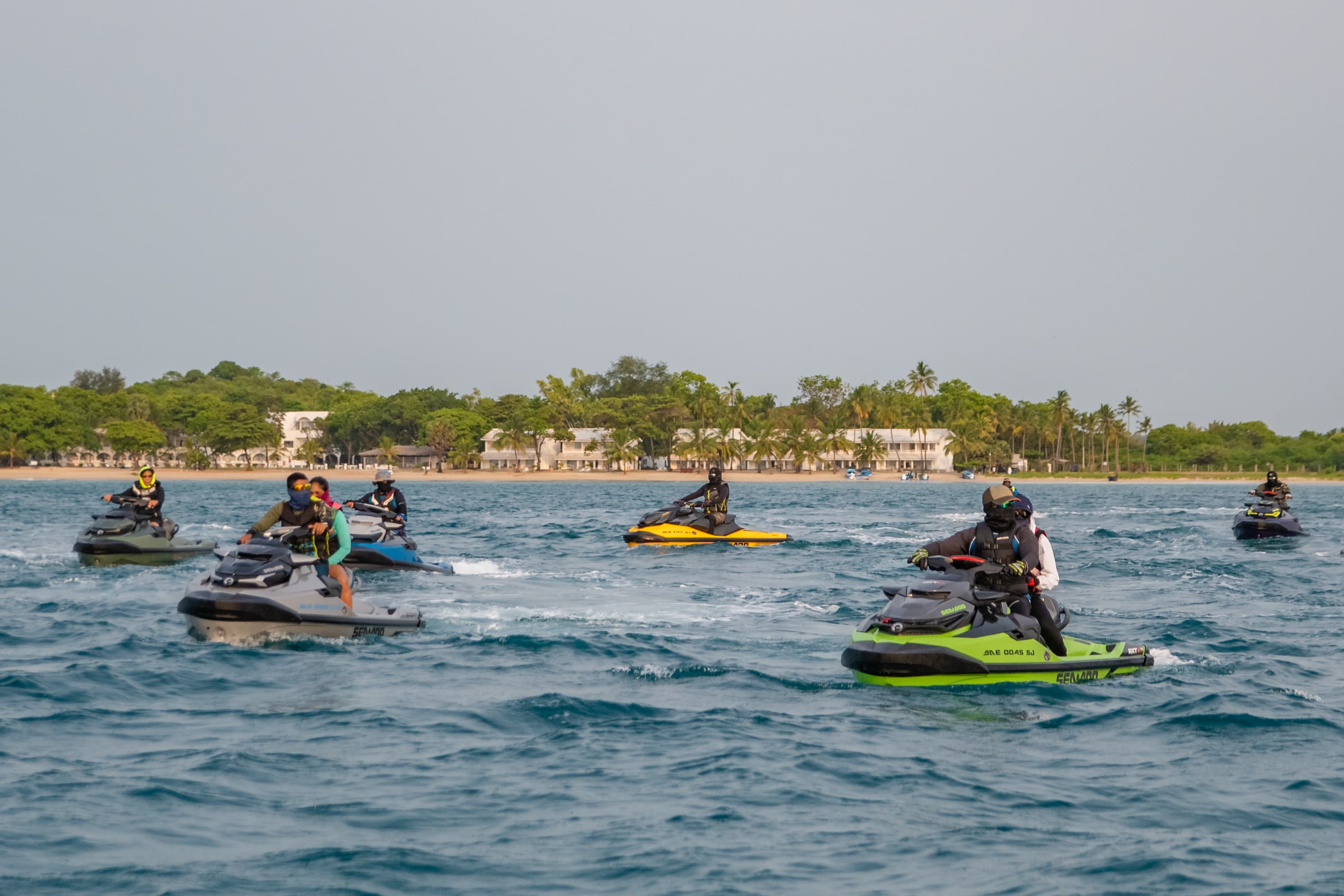 02 people on a sea-doo jetski while on a safari by Debug Auto Exclusive