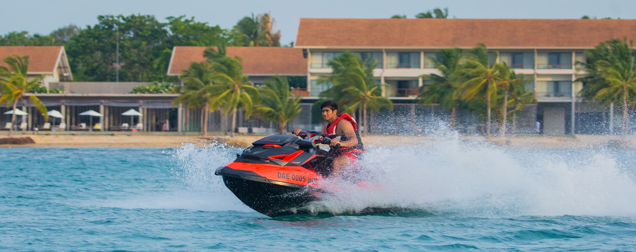 A person riding a jetski - safari by Debug Auto Exclusive